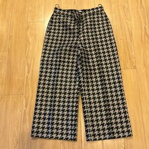 DICE KAYEK Houndstooth Print Trouser